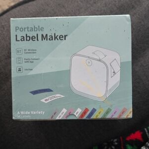 Portable Label Maker - White